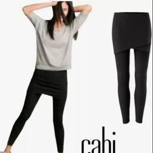 CAbi Black and Gray Leggings